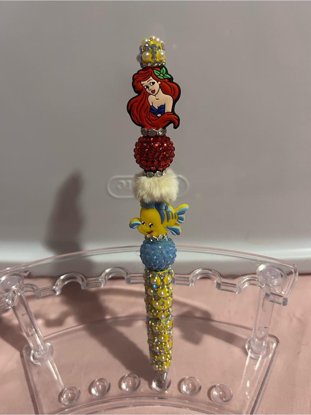 The little mermaid beaded pen